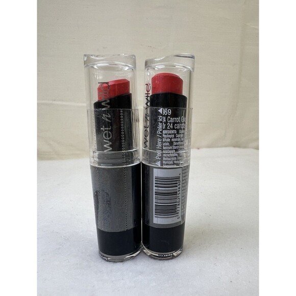 WET N‎ WILD MEGALAST LIPSTICK. #969 24 Carrot Gold. LOT OF 2 - Picture 1 of 3